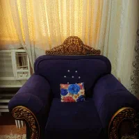 مبل هفت نفره سلطنتی|مبلمان خانگی و میز عسلی|دوگنبدان, |دیوار