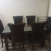 میز غذاخوری شش نفره