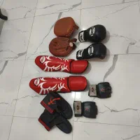 دستکش بوکس کیسه بوکس ساق بند میت کفش کنگفو