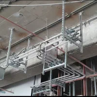 لوله کش آهنی فن کوئل و درین کار