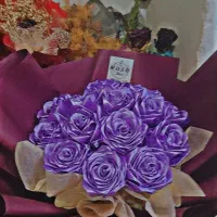 گل رز ربانی جاودانه هدیه ای خاص و شیک|گل مصنوعی|نهاوند, |دیوار