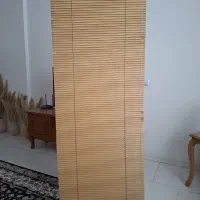 پرده کرکر ای فلزی طرح چوب