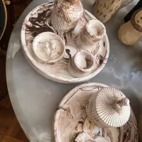 ست دکوری جا شمعی و عود