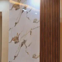 نصاب قرنیز پارکت کاغذ ترمووال ماربل آینه سقف|خدمات پیشه و مهارت|قزوین, |دیوار