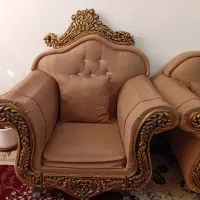 مبلمان ۷ نفره تمیز و شیک|مبلمان خانگی و میز عسلی|تربت جام, مسکن مهر|دیوار