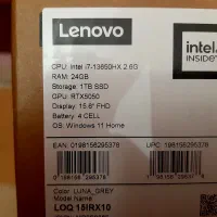 لپتاپ گیمینگ لنوو 2025 مدل 15IRX10 LOQ پلمپ