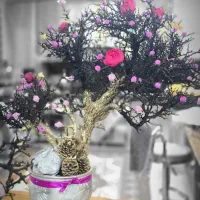 گل دکوری و صنایع دستی و تزئینی و کادویی