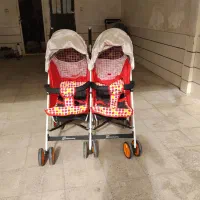 کالسکه دوقلو جنس خوب نو
