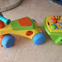 سه چرخه و واکر نوزاد دوکاره برند