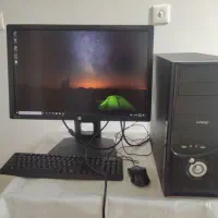 کیس گیمینگ CORE i3 نسل چهارم رم 8 مانیتور 24 اینچ