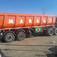 تریلی کمپرس سه محور خشک