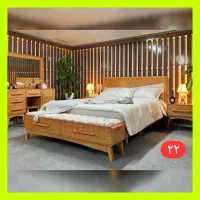 سرویس تخت خواب دونفره مدل ملکه(شرکتی)