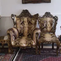 مبل سلطنتی چوب گردو