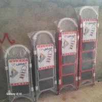 نردبان تاشو پله پهن الماس