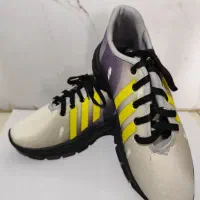 کفش طرح آدیداس (Adidas) رنگ سفید پارچه ای سایز ۴۱|کیف، کفش، کمربند|تهران, شهرک محلاتی|دیوار