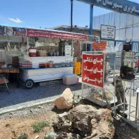 فروش وسایل سیب زمینی واملت همراه با جای کسب