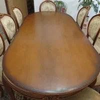 میز غذاخوری ۸ نفره|میز و صندلی غذاخوری|تهران, ده‌ونک|دیوار