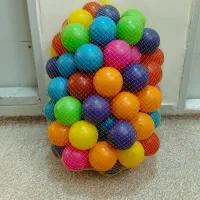 توپ بازی بسته ۱۰۰ عددی در تنوع رنگی