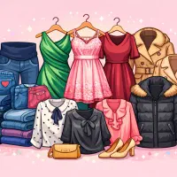 فروش لباس زنانه و بچگانه به صورت عمده