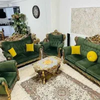 مبل هفت نفره با جلو مبلی