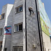 خدمات کار در ارتفاع بدون داربست|خدمات پیشه و مهارت|اسفراین, |دیوار