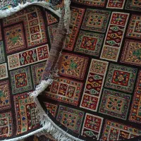 قالیچه گرد جفتی آکبند