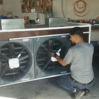 بخاری کوره استیل و فولادی،سوله گل وگیاه|بخاری، هیتر، شومینه|نقده, |دیوار