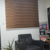 نصب و  سفارش انواع پرده پانچی زبرا سیلوئت و غیره