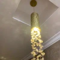 دوتا لوستر کوچیک اویز|لوستر و چراغ آویز|بابل, |دیوار