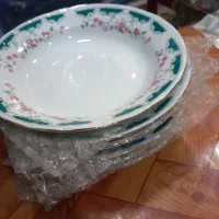 چینی‌آلات‌گل‌سرخی‌ومرجان‌عتیقه