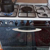 اجاق گاز۵شعله مدل فر.سالم باشعله های قوی