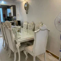 مبل هفت نفره ، میز ناهار خوری ۸ نفره در حد نو|مبلمان خانگی و میز عسلی|تهران, افسریه شمالی|دیوار