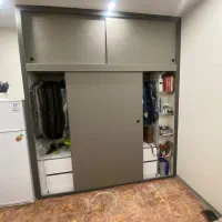 تولیدی کمددیواری ام دی اف درب ریلی