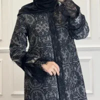 مانتو عبایی دانتل