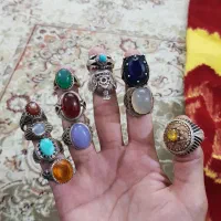 انگشترنقره قدیمی مهر دار معاوضه