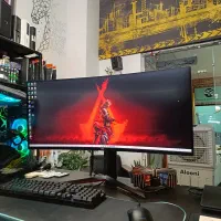 مانیتور2Kمنحنی34اینچ160H  1M LGادیت وطراحی گیمینگ