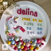 گیفت واستنداسم تابلو اتاق کودک وبزرگسال|صنایع دستی و سایر لوازم تزئینی|تربتحیدریه, بهزیستی|دیوار