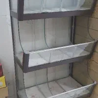استند شکلات شیشه ای