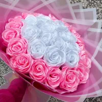 گل روبانی|گل مصنوعی|میانه, |دیوار