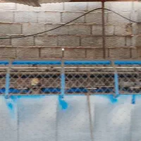 بست اتصال کانکس فنس تخته لوله بالابرساختمان گلخانه|مصالح و تجهیزات ساختمان|نجف‌آباد, جلال آباد|دیوار