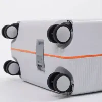 چمدان خارجی برند اکولاک سایز بزرگ رنگ نارنجی|کیف، کفش، کمربند|بهبهان, |دیوار