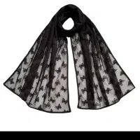 شال توری پروانه