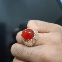 انگشتر عقیق یمنی سرخ ابدار|بدلیجات|مشهد, الهیه|دیوار