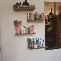 دوتاتخت یک نفره درحدنووسرویس آینه وشلف دیواری|تخت و سرویس خواب|تهران, امیریه|دیوار