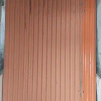 درب آهنی سنگین حفاظ|مصالح و تجهیزات ساختمان|رشت, لاکان|دیوار