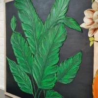 تابلو برگ.تابلومدرن