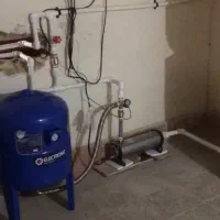 تعمیرات پمپ آب مبع تحت فشار ست کنترول  باد در محل