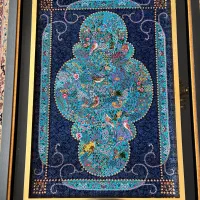تابلو فرش تمام ابریشم|تابلو فرش|قم, زنبیل آباد|دیوار