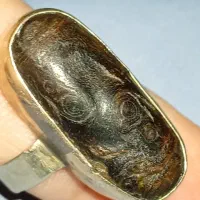 انگشتر و مهره یاقوت کهنه