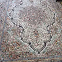 فرش ماشینی1050شانه جفت  9متری نخ مرینوس اصل ترکیه